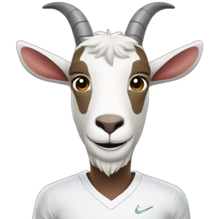 Goat football Messi or Ronaldo emoji