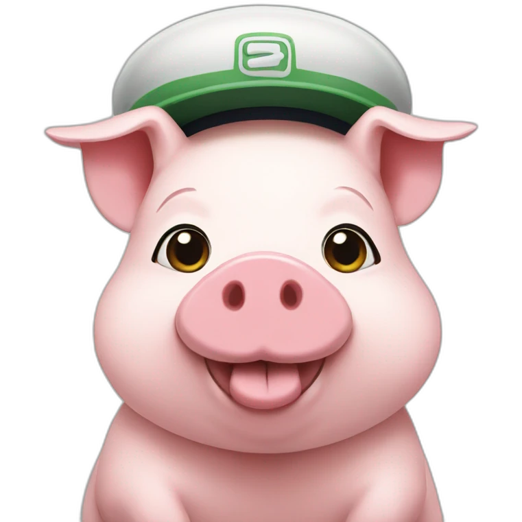 Subway pig emoji