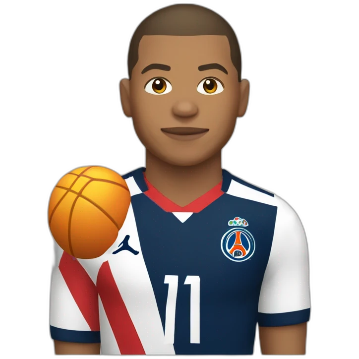 Kylian Mbappe ballon emoji