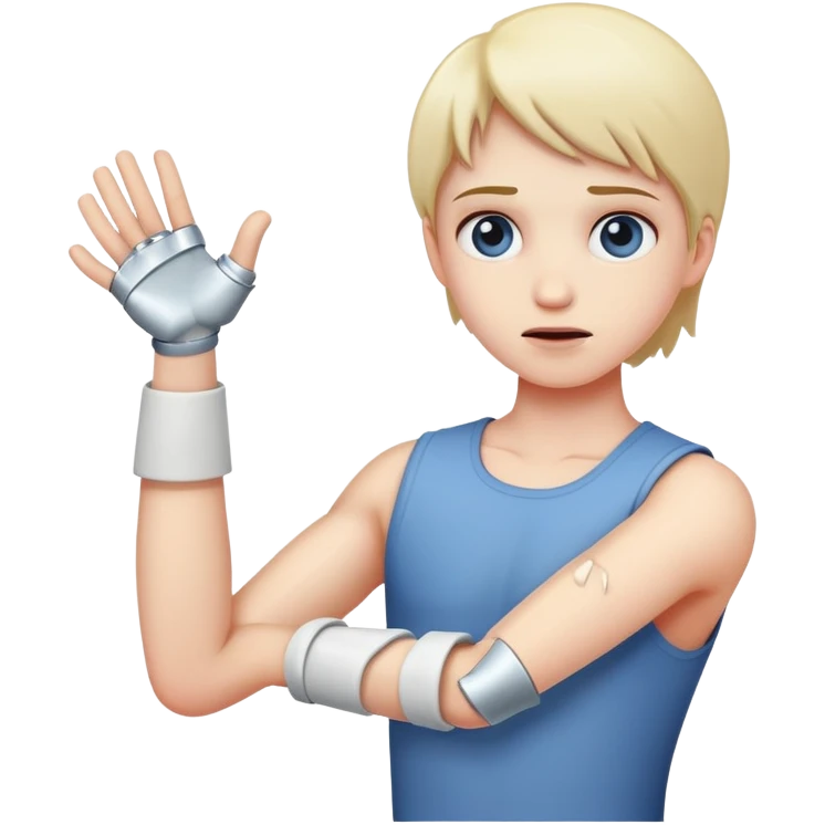 broken arm emoji