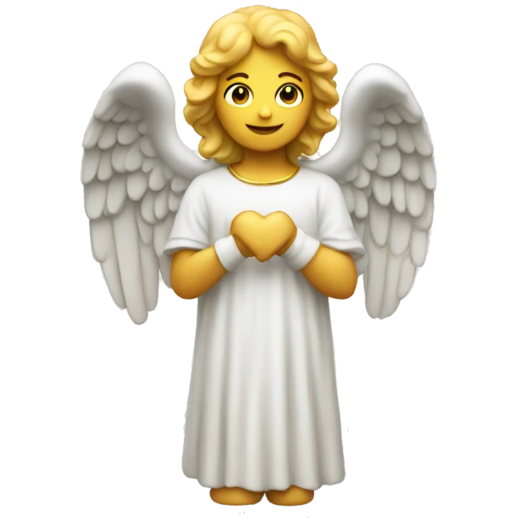Angel statue emoji