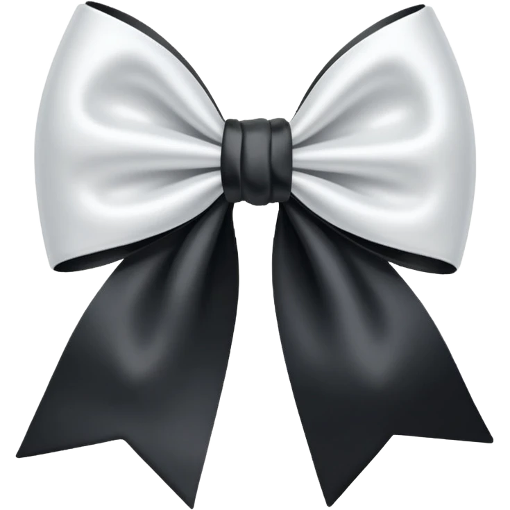 White bow emoji