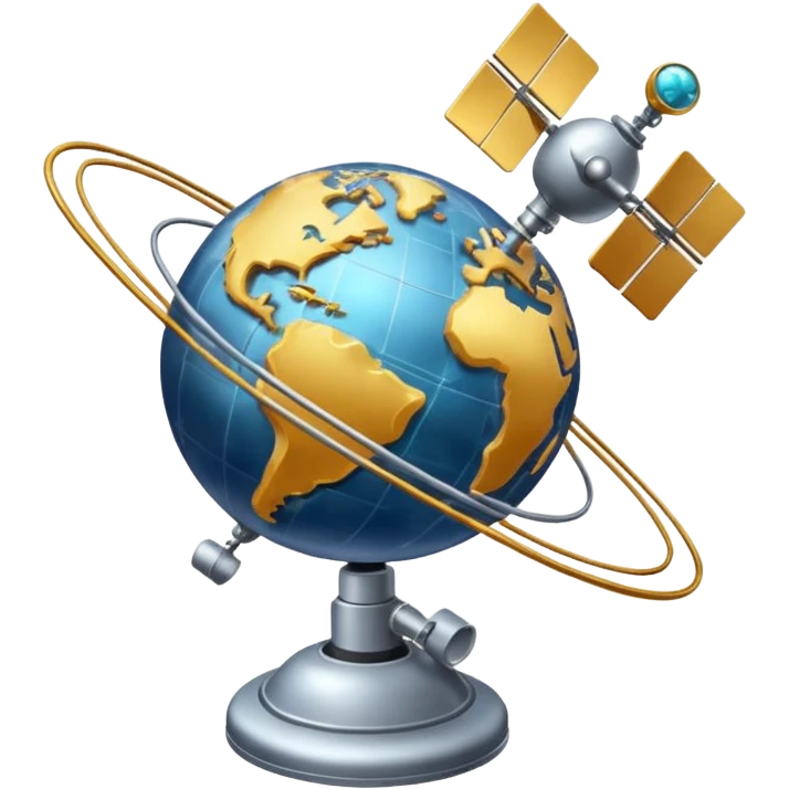GPS-satellite system emoji