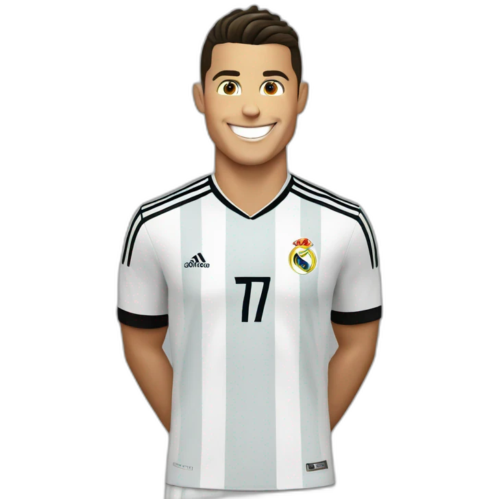 happy cristiano ronaldo emoji