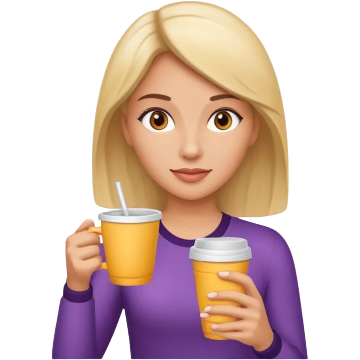 lean nella cup emoji