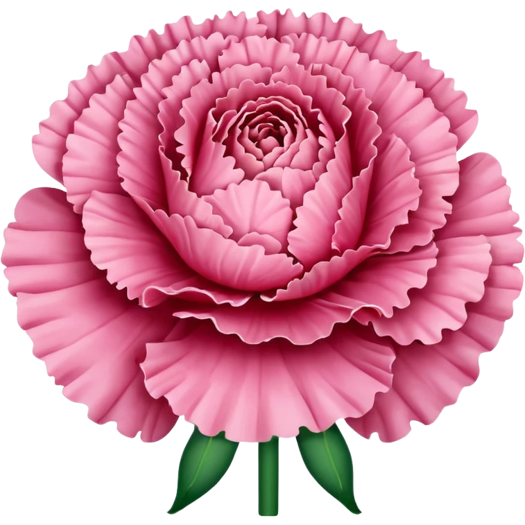 Pink carnation emolis emoji