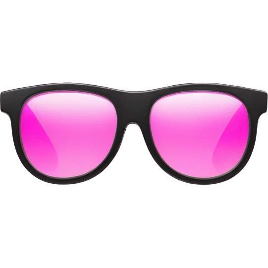 Sunglasses pink emoji