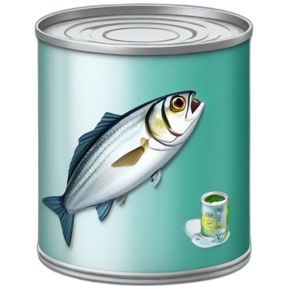 opened can of sardines emoji