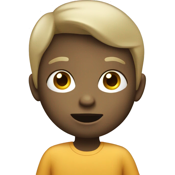 talking child with speech bubble  emoji