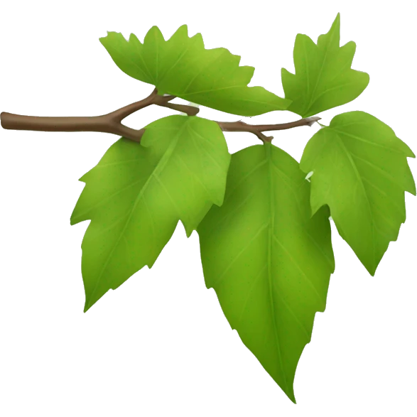 leaves on a branch emoji