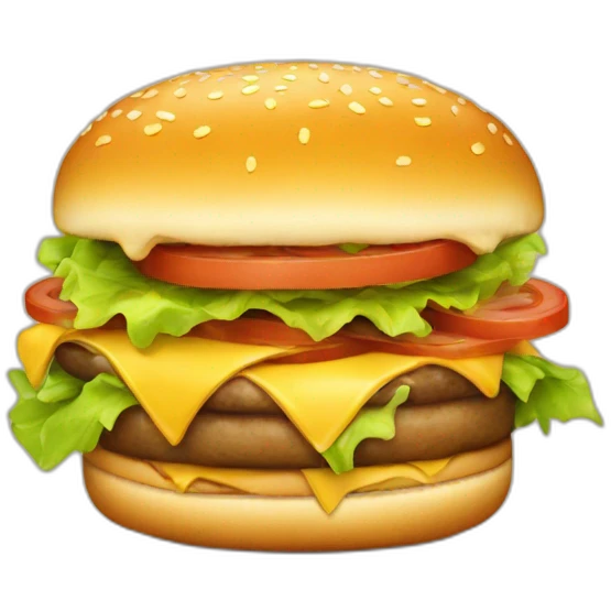 Chien hamburger emoji