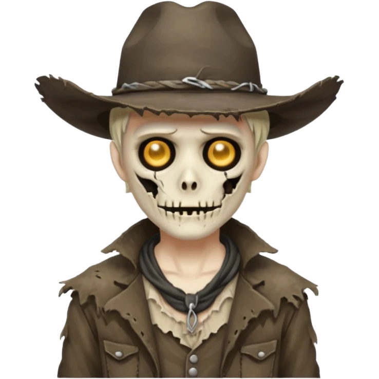 ghoul cowboy emoji