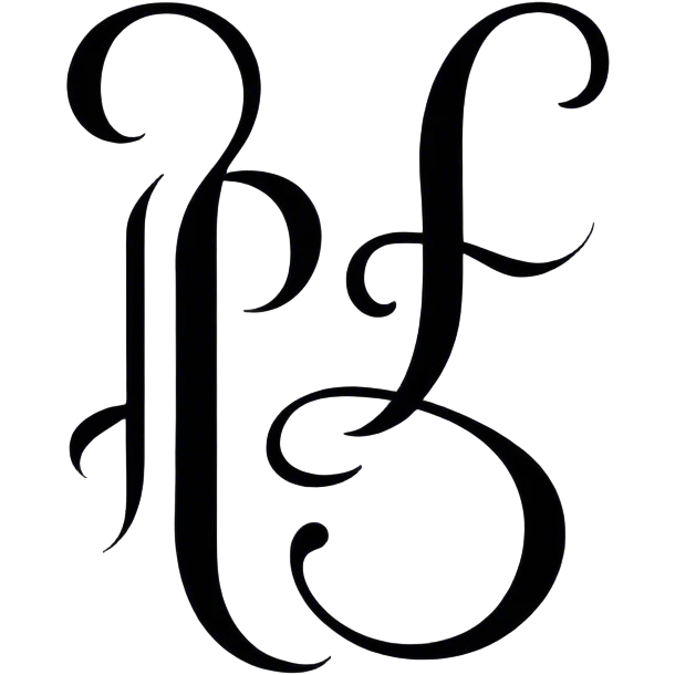 Calligraphy with different fonts, including Gothic script, elegant flowing letters, smooth brush strokes, fine details, minimalistic, black ink on white background, no extra elements. emoji