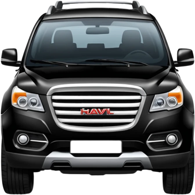 Haval H5 2025 black Looks like a Tahoe emoji