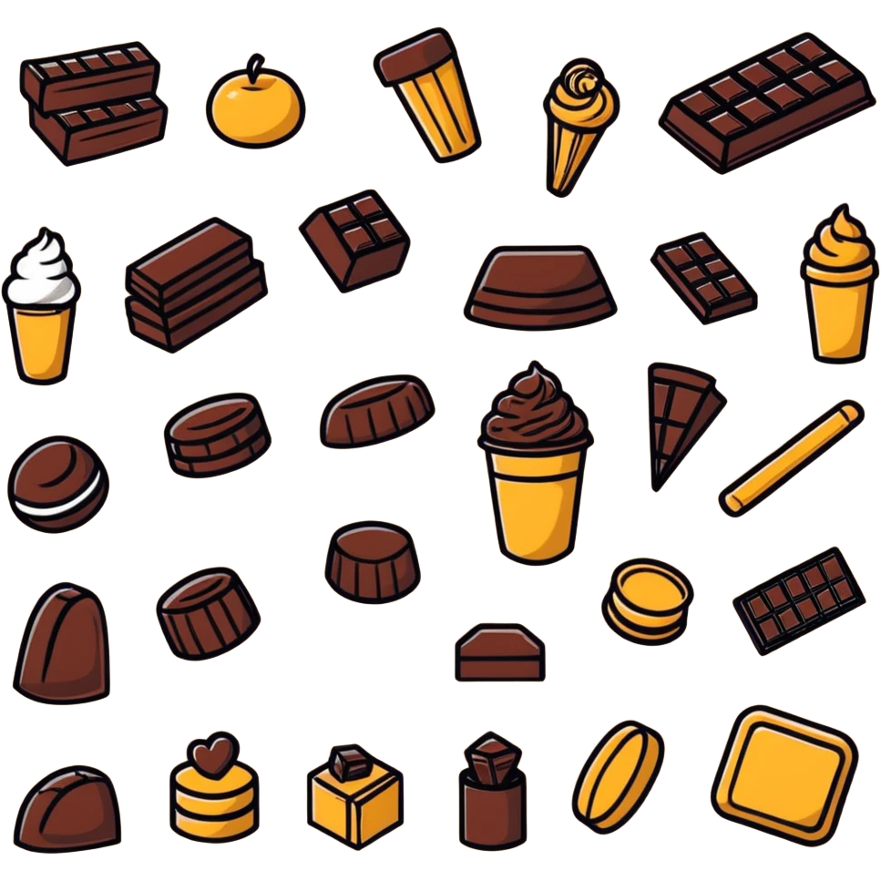 Chocolate doodle and gold doodle  emoji