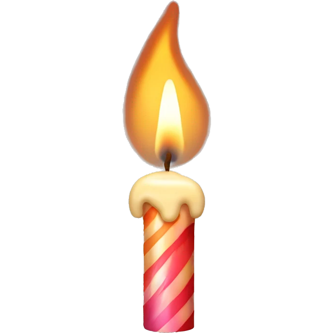 birthday candle emoji
