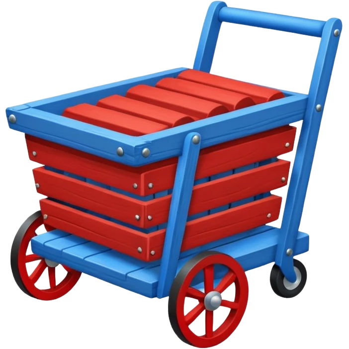 cart 98% blue 2% red emoji