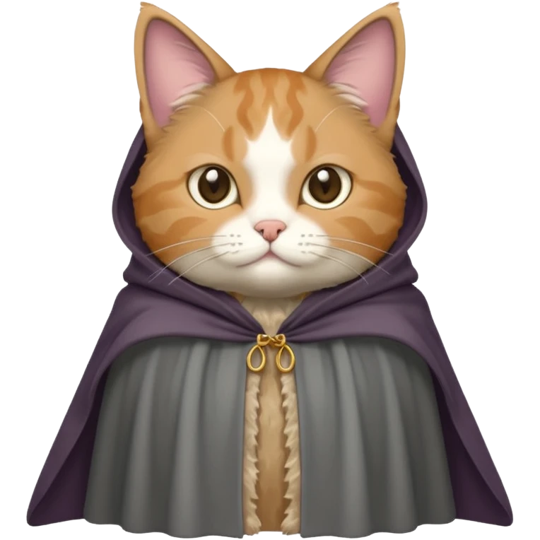 cat in cloak emoji