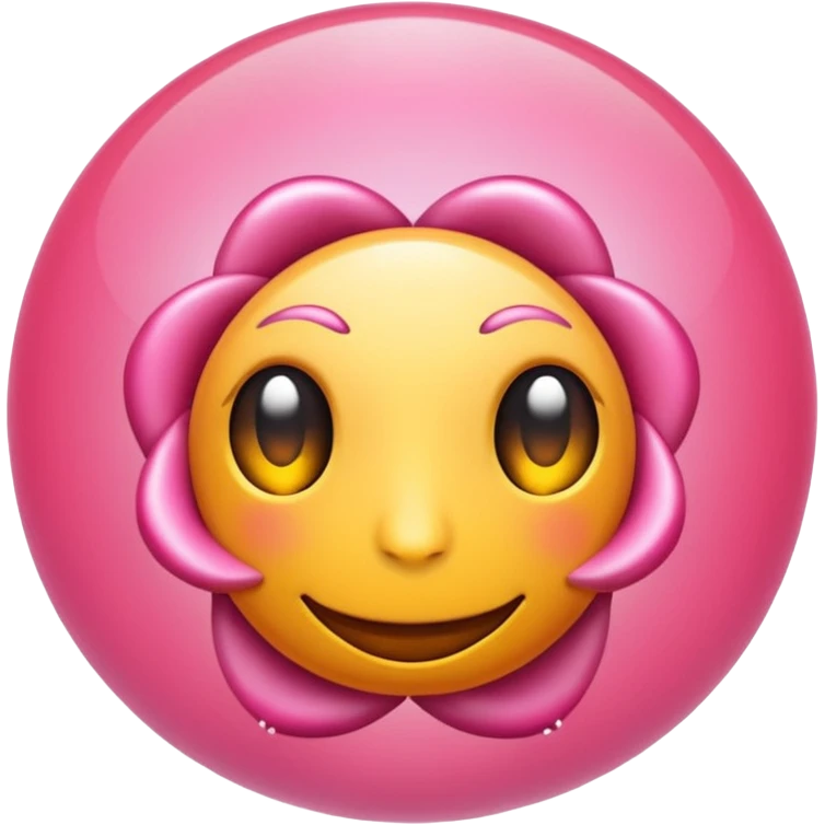 Sol rosa emoji