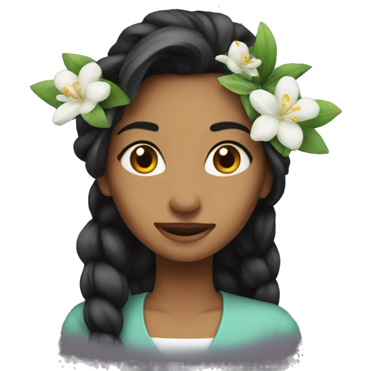 Jasmine  emoji
