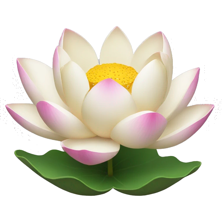 Lotus flower emoji