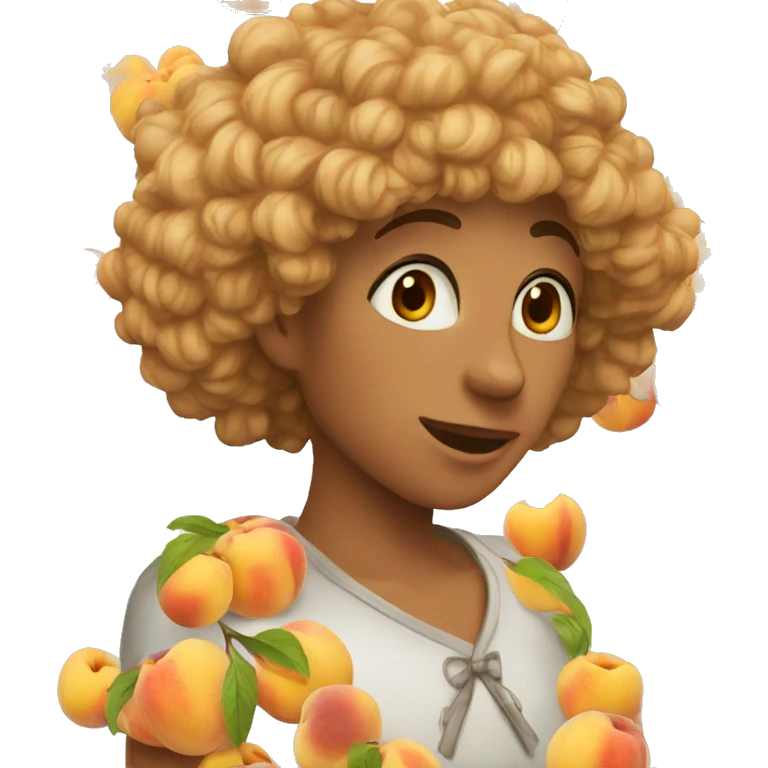 Bringel in peaches emoji