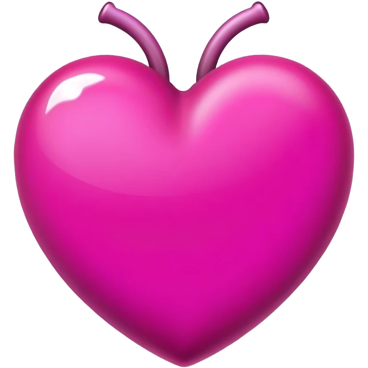 Fuchsia heart emoji