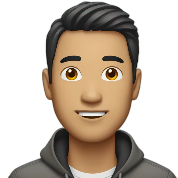 An asian male in san francisco emoji