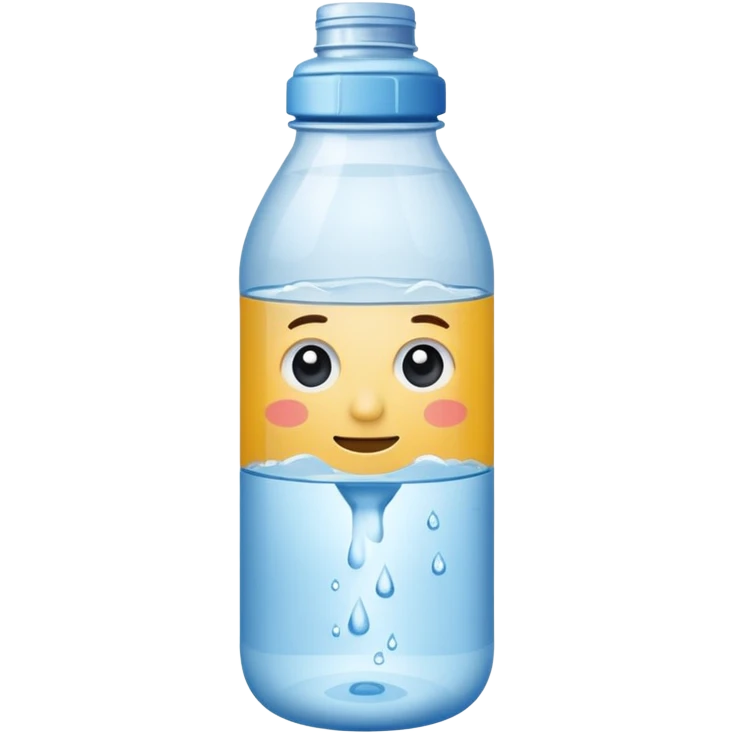 Water bottle emoji bottle emoji