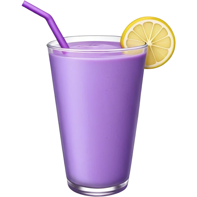 frozen lavender lemonade smoothie emoji