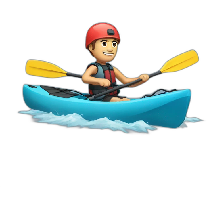 Dr Dave kayaking emoji