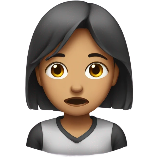 girl crying  emoji