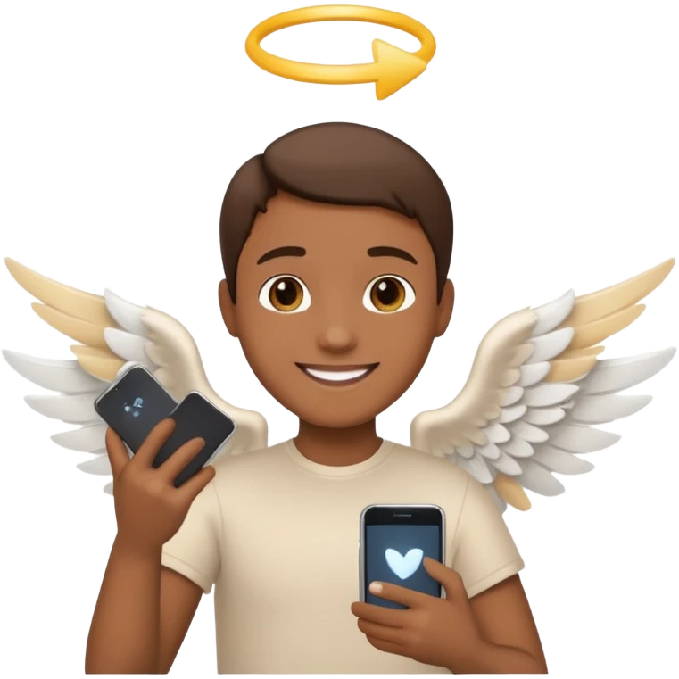 ☺️📱🪽 emoji
