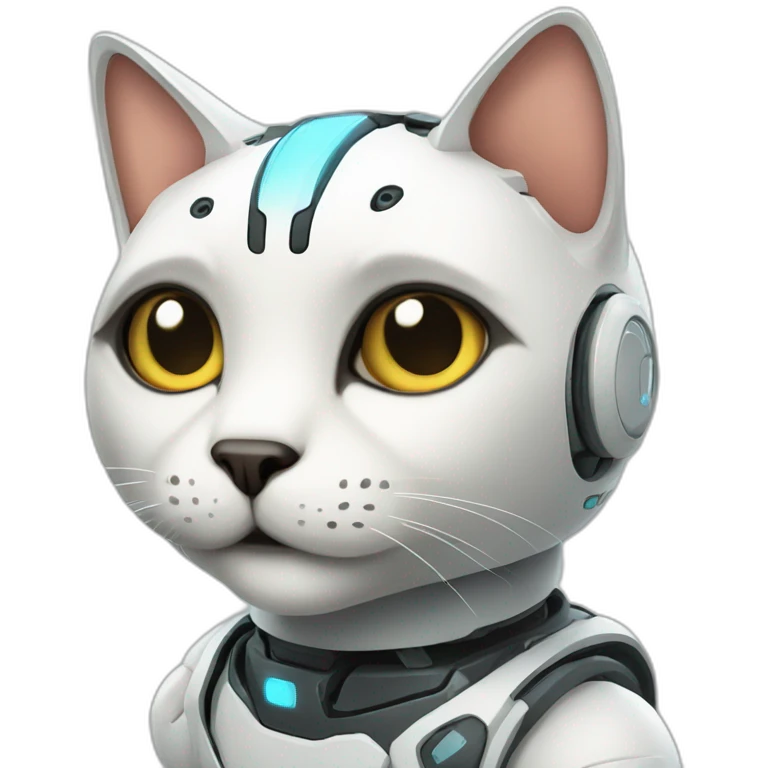 ciber cat robot emoji