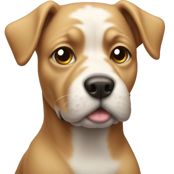 Dog with a big butt emoji