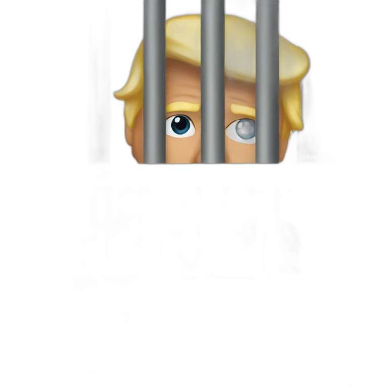 trump-in-jail-cell emoji