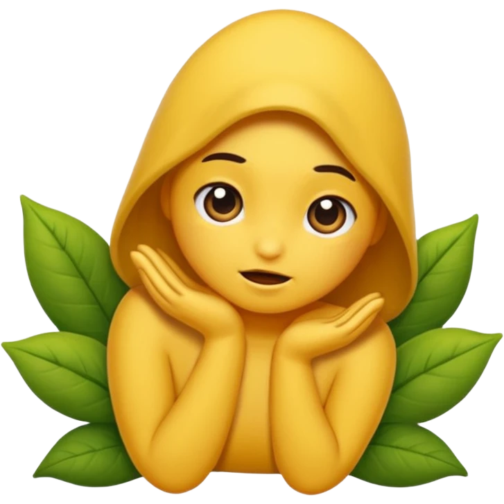 Naked blonde woman showing pussy emoji