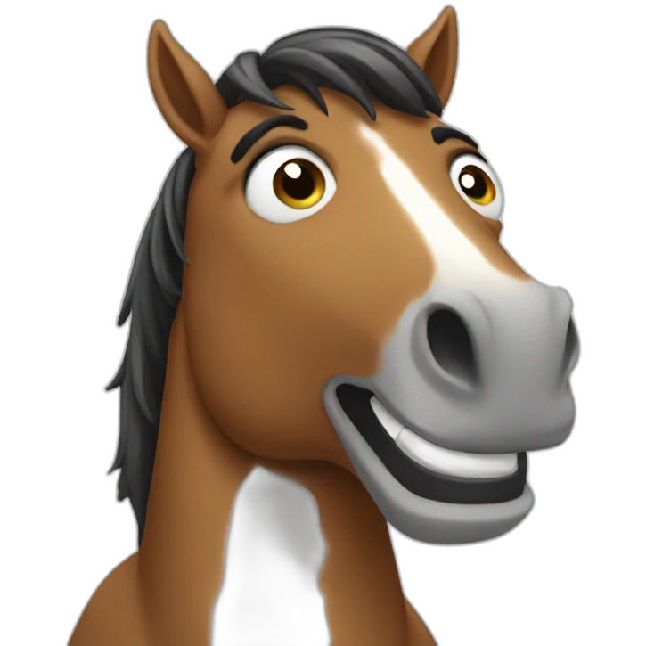 mr horse sing emoji