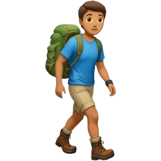 Forest Path Walker man emoji