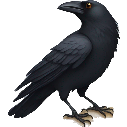 crow emoji