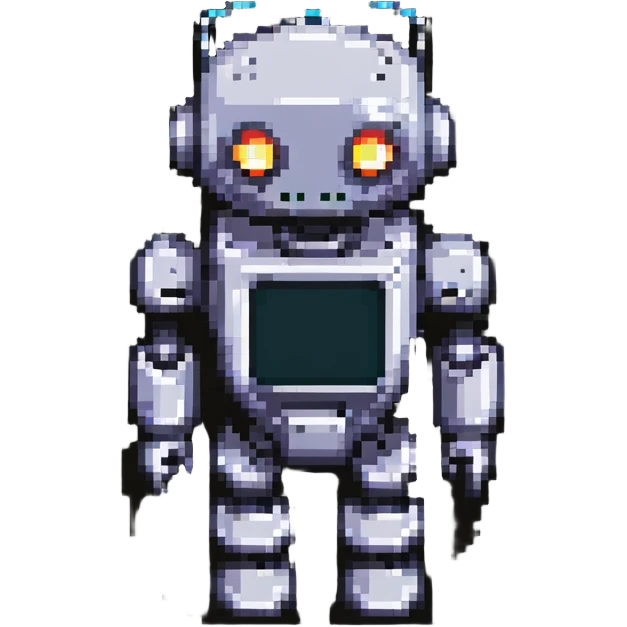 dystopian robot emoji