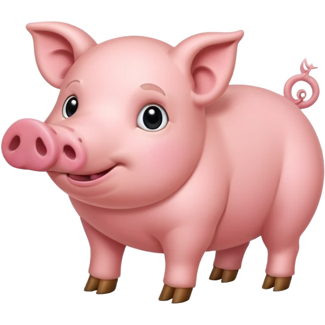 mythical pig emoji