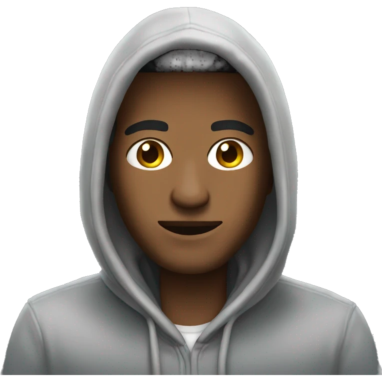 Don wearing a hoodie  emoji