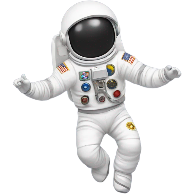 Dancing astronaut emoji