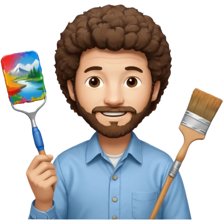 bob ross emoji