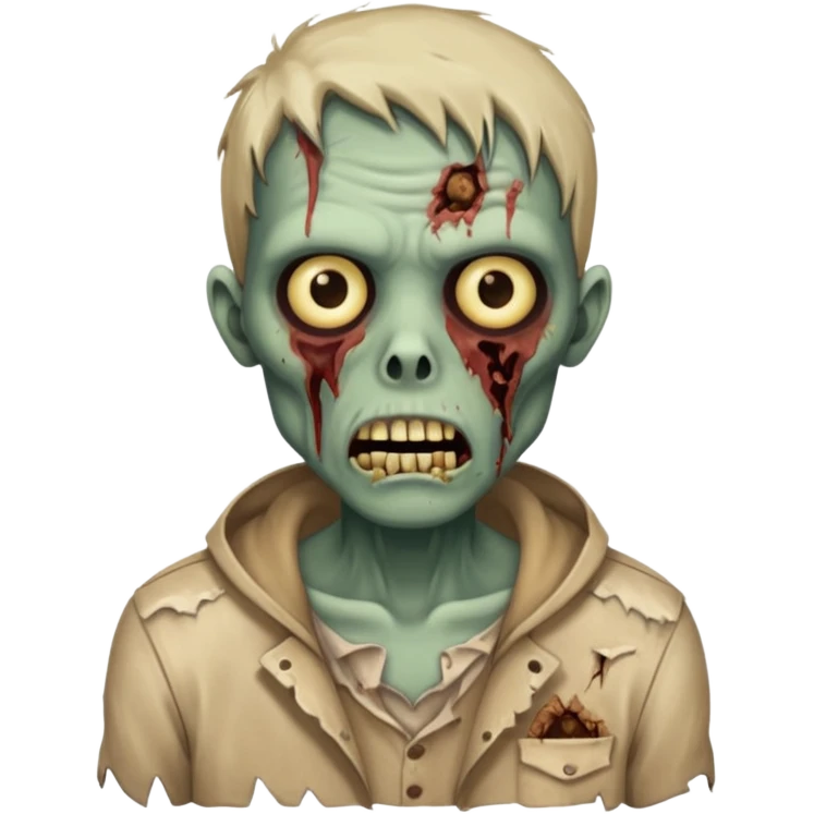 imagen de zombie emoji
