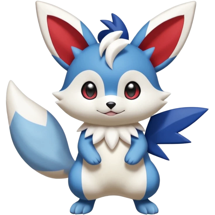 Victini-Pichu-Oshawott-Meowstic-Minccino-Zangoose-Fakémon-hybrid-creature (full body)  emoji