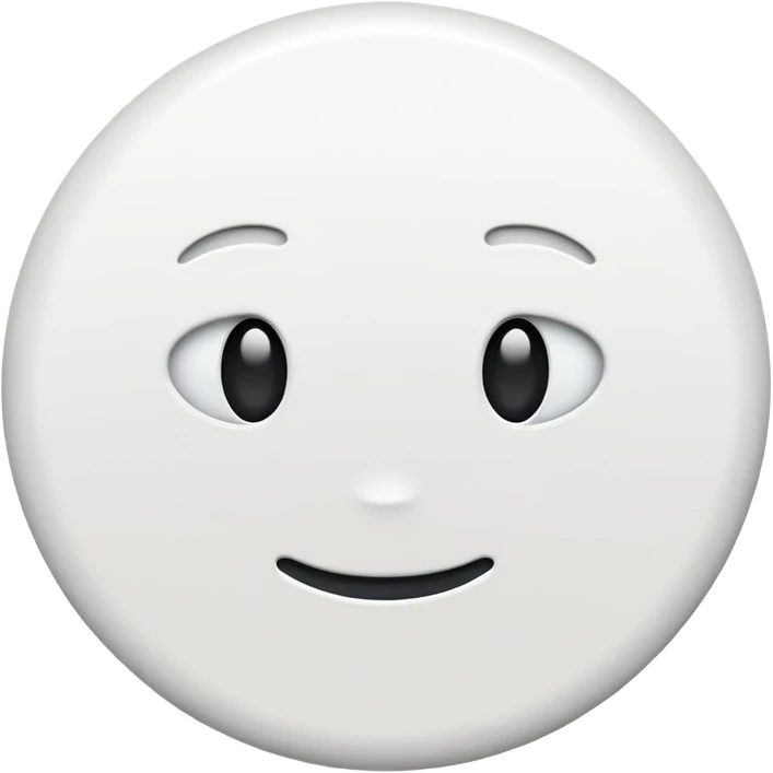 white circle emoji