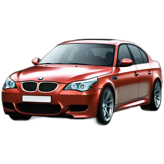 Voiture BMW e60 m5 emoji