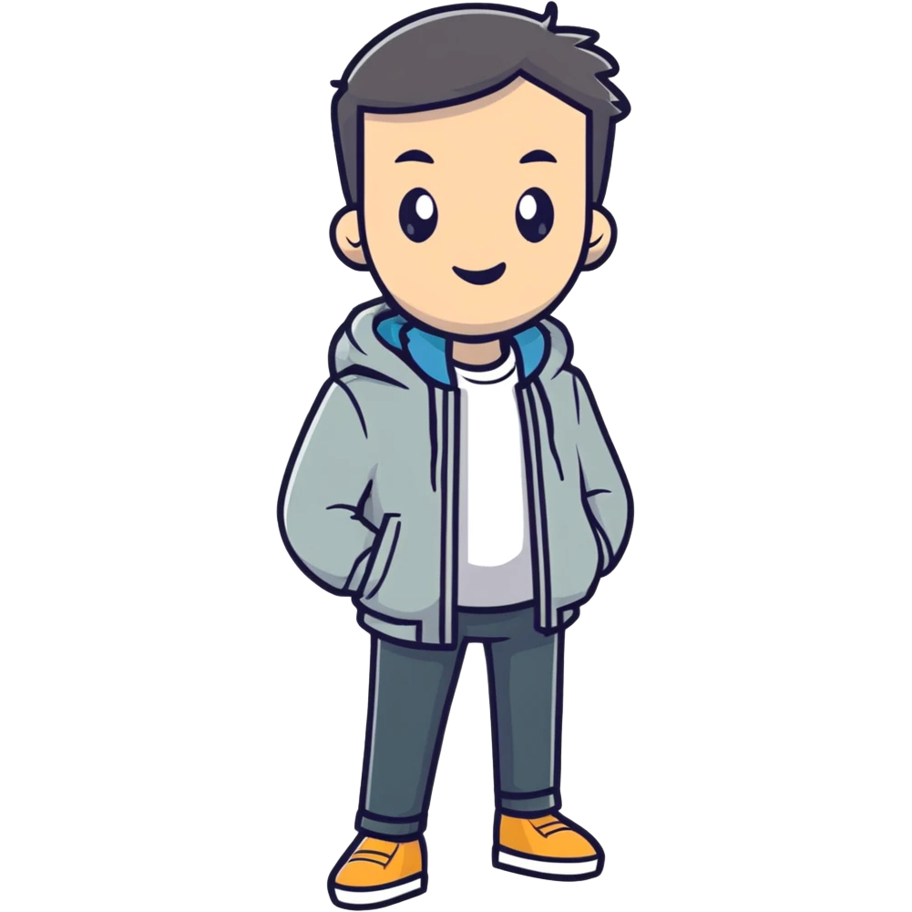 grey jacket, color #8a8b8a emoji